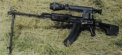 俄罗斯izhmash公司 rpk-74n2 轻机枪