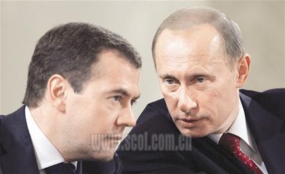 普京圈定接班人他是42岁的梅德韦杰夫